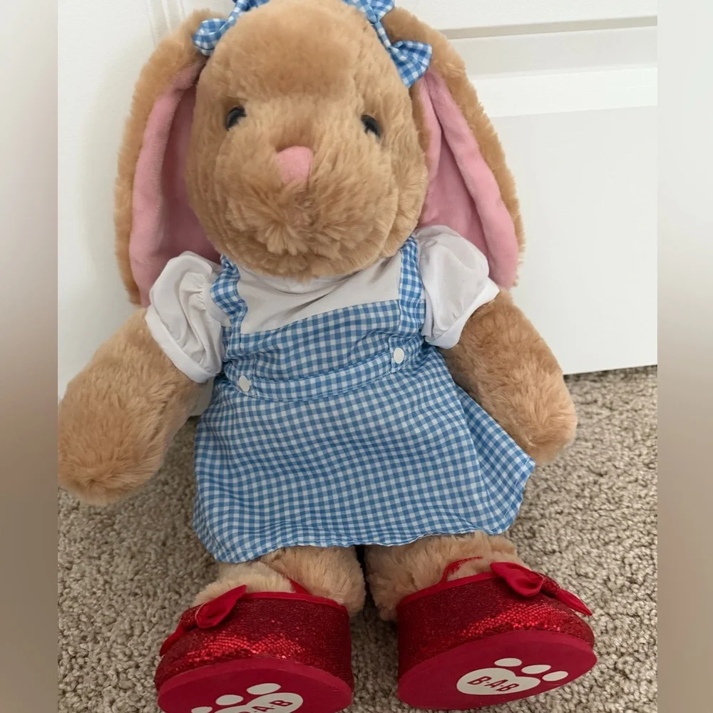 Build-A-Bear Pawlette Bunny Wizard of Oz 80th Anniversary Limited Edition Plush